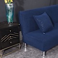 Miniatyrbillede 3 af 5: Sofaovertræk uden armlæn, strækbart overtræk til sovesofa