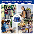 Miniatyrbilde 5 av 5: Dww-(Lille Hai) Barnematpakke - Isolerte - Gjenbrukbar Tote Bag - Med Skulderstropp - For Jenter, Gutter, Studenter, Tenåringer, E
