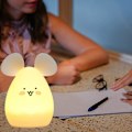 Miniatyrbillede 4 af 4: 2024 Bærbar Børne Natlampe, USB Genopladelig Baby Natlampe Med Touch Control