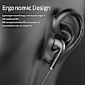 Miniatyrbillede 3 af 5: Bluetooth-headset, digitalt display, Bluetooth 5.2, nakkebåndsheadset, nakkebånd, magnetisk absorption, semi-in-ear Bluetooth-headset, headset A