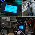 Miniatyrbild 5 av 5: MSBD Voltmeter Ammeter 12V DC 6.5-100V 20A, Spänningsmätare Wattmeter Testare Spänning Ström Effekt Energi Digital LCD Energimätare DC20A