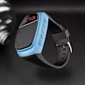 Miniatyrbild 5 av 5: Ny klocka Bluetooth-högtalare utomhus bärbar display handsfree-samtal FM-radiofunktion stöder uppspelning Caixa Som utförsäljning