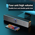 Miniatyrbild 5 av 5: Datorhögtalare Bluetooth Liten högtalare Subwoofer Notebook Dator Multimedia Bluetooth Ljud Kan vara trådbunden eller Bluetooth Rea