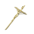 Miniatyrbillede 4 af 5: 10 stk. Krucifiks Metal Væg Kors Dekoration Religiøs Katolsk Kors Vedhæng