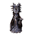 Miniatyrbilde 1 av 5: Gresk magisk gudinnestatue Hektor og hund resin ornament