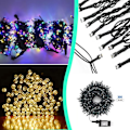 Miniatyrbild 1 av 5: Juldekoration 24V Utomhus 30M 300 Leds Batterier Heminredning Fester Bröllop