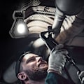 Pikkukuva 5 / 5: 1kpl Usb-ladattava minikokoinen monitoiminen taskulamppu Cob-työvalo, jossa on voimakas magneetti, 7 valaistustilaa ja 3 väriä