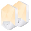 Miniatyrbillede 1 af 2: Børns nattelys LED nattelys automatisk elektrisk stik Plug-and-play netstrøms nattelys med