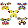 Miniatyrbild 1 av 5: 5-pack Magiska Flygande Fjärilar Uppdragning Gummibandsdrivna Fjärilar för Barn Pojkar Flickor Påskkorgsprylar Presenter Festfavoriter