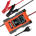 Miniatyrbillede 1 af 4: Batterioplader til bil Bærbar oplader Bilbatterioplader Bærbar Bærbar batterioplader  oplad bilbatteri Bedste batterioplader 12v Batt