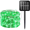 Miniatyrbild 1 av 5: St. Patrick's Day Solar String Lights, Mini 100 LED Koppartrådslampor, Fe-lampor, Vattentäta solcellsdekorationer för inomhus- och utomhusbruk, trädgårdar, H