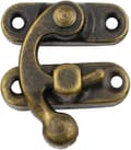 Antik brons gungarm spänne krok lås - 20-pack