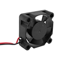Miniatyrbillede 4 af 5: DC 12V Radiator 30 x 30 x 10mm Luftfugter DC Køleventilator til 3D-printer Tilbehør Dele Ekstruder（Sort）