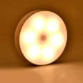 Miniatyrbild 1 av 5: 2024 Rund LED Nattlampa Vit Varm USB Laddningsbar Väggmontering för Sovrum Barnrum Hall Trapp 0,68 Typ 3