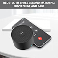 Pikkukuva 5 / 5: Bluetooth-kaiutin, langaton minikannettava äänentoistojärjestelmä, kodin subwoofer, suuriääninen kannettava ulkoäänentoistojärjestelmä (ilmainen koko, musta)