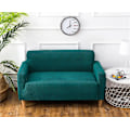 Miniatyrbillede 3 af 5: Stretch Sofa Overtræk Sofa Betræk, Universal Sofa Betræk til Armlæn Sofa (Sort, 1 Person)