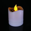 Miniatyrbillede 1 af 5: Led elektronisk stearinlys sol natlys (gul)