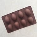 Miniatyrbild 4 av 5: Dekorativ chokladform Lätt att rengöra Silikon Påskägg Form Bakform för hemmet