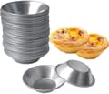24-pack äggformar, små pajformar, dessertformar, bakformar, muffinsformar, kakformar, bakverktyg