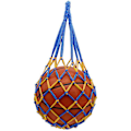 Miniatyrbilde 1 av 5: Dww-Basketball Net Bag - Nylon Mesh Bag - Bærbar Fotball Net Bag for Volleyball, Stadion, Utendørs Ridning