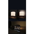 Miniatyrbillede 5 af 5: Led nattelys, toast nattelys, genopladelig nattelys