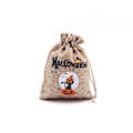 Pikkukuva 1 / 4: Dww-50 pakkausta (15 x 20 cm) Juuttilaukut Halloween Trick Or Treat Juuttilaukut Narukassilahja Pussit Karkeille Juhlat Karamelli Goodie