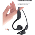 Pikkukuva 4 / 5: Langattomat Bluetooth-niskanauha-kuulokkeet Vedenpitävät luujohtavat urheilukuulokkeet