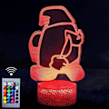 Miniatyrbillede 1 af 4: Game 3d Illusion Lampe, Game Natlampe Til Børn Flere Co