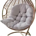 Hengende Egg Swing Hammock Stolsete Tykk Pute for Hage Innendørs (120*80, Stil 7)
