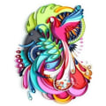 Miniatyrbild 6 av 7: Färgat papper Färgat A4 kopieringspapper Mer roligt hantverk Design Dekorativ decoupage 100 ark 10 olika färger för DIY-hantverk