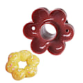 Miniatyrbilde 5 av 5: 3 stk/sett Donutform Rund/Hjerte/Blomsterformet Matkvalitet DIY PP Dessert Fondant Kake Cutter Maker