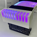 Miniatyrbilde 3 av 5: ATX 24-pin 90 graders strømadapter 5V 3-pin ARGB ATX 24-pin strømkobling Aura Sync for stasjonær PC strømforsyning svart（svart）