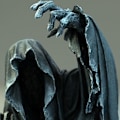 Miniatyrbillede 3 af 5: Reaper Grim Reaper Buste Resin Ornament