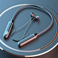 Pikkukuva 1 / 5: Langaton Bluetooth-kuuloke Kaulaan ripustettava melunvaimennus Kuuloke Urheilukuuloke Kuulokemikrofoni