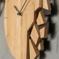 Miniatyrbild 2 av 6: Väggklocka, 30 cm precisionstidtagning trasig design träväggklocka