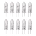 10 x G4 Halogenlyspære Belysning 10w Varm Hvit