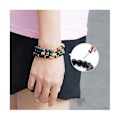 Miniatyrbild 3 av 5: Lava Pärlor Kit Lava Sten Rock Pärlor Chakra Pärlor Distanspärlor Eteriska Oljor Armband Halsband Je