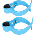 Pikkukuva 1 / 5: 2 kpl bussin mukiteline, sininen säilytysteline koukku ABS kannettava juomateline helppo handsfree juomateline