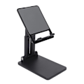Miniatyrbillede 2 af 5: Mobiltelefon Stativ Holder til Skrivebord Foldbar Dobbelt Stænger til Iphone Tablet Smartphone til Live Streaming
