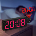 Pikkukuva 1 / 5: Monitoiminen radio, led-projektiokello, aikaheittokellon, elektroninen pöytäkello, digitaalinen projektiokello, kodin pöytäkellot, projektio torkku