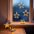Miniatyrbild 4 av 5: LED-stjärnfönsterdekoration Juldekoration batteridriven
