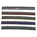 Miniatyrbild 2 av 5: 100 st smd led-sortiment med lysdioder, superljust smd led-kit 0603