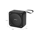 Pikkukuva 3 / 5: Bluetooth-kaiuttimet monitoiminnolla ja suurella akulla (vapaa koko, musta)