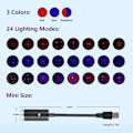 Miniatyrbilde 2 av 5: USB Stjernenattlys Projektor, Forskjellige Moduser