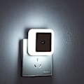 Miniatyrbild 1 av 5: Plug-in LED-ljuskontroll nattlampa intelligent skymning till gryning sensor sovrum