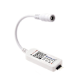 Miniatyrbillede 2 af 2: Mini Bluetooth/Wifi LED-controller og fjernbetjening til 5050 3528 RGB/RGBW LED-strimler (hvid)
