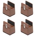 4x Seng Møbel Risere 5/10cm Heavy Duty Justerbare Skrivebord Heiser Ben Forlengelse-jie