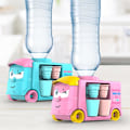 Miniatyrbilde 3 av 5: Simulert leketøy Juicer leketøy for barn Mini vanndispenser leketøy Drikkevannsleketøy（Gul）