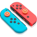 Miniatyrbild 3 av 5: Frukttema Tumgrepp, Kompatibla med Nintendo Switch och Switch Lite, Mjuk Silikon Joysticköverdrag - 6 st