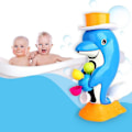 Miniatyrbilde 1 av 5: Badeleker Barn Dusj And Vannleker Delfin Dyr Svømme Strandleker And Squeeze Sound Squeaky For Baby Vannleker|Badeleke